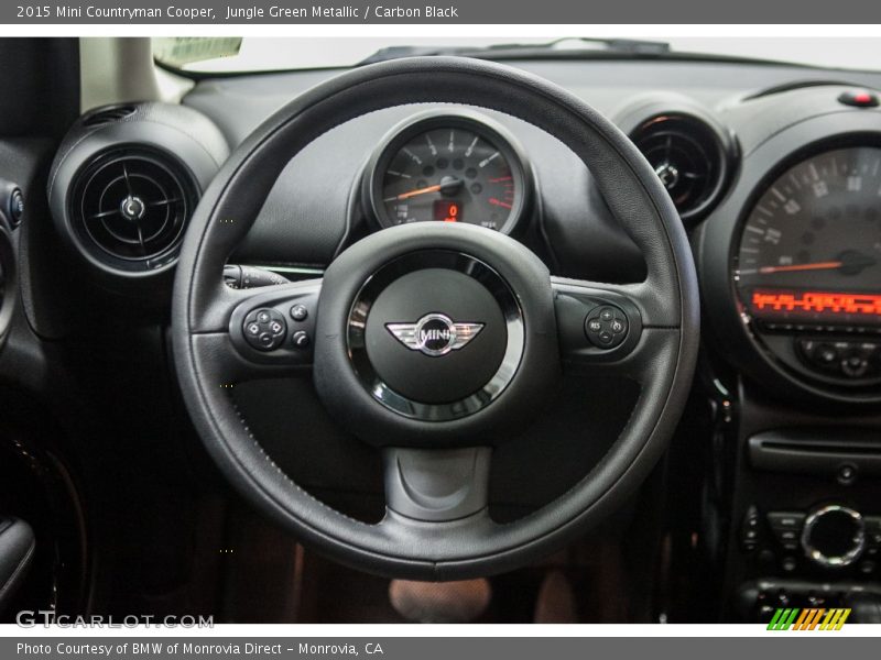 Jungle Green Metallic / Carbon Black 2015 Mini Countryman Cooper