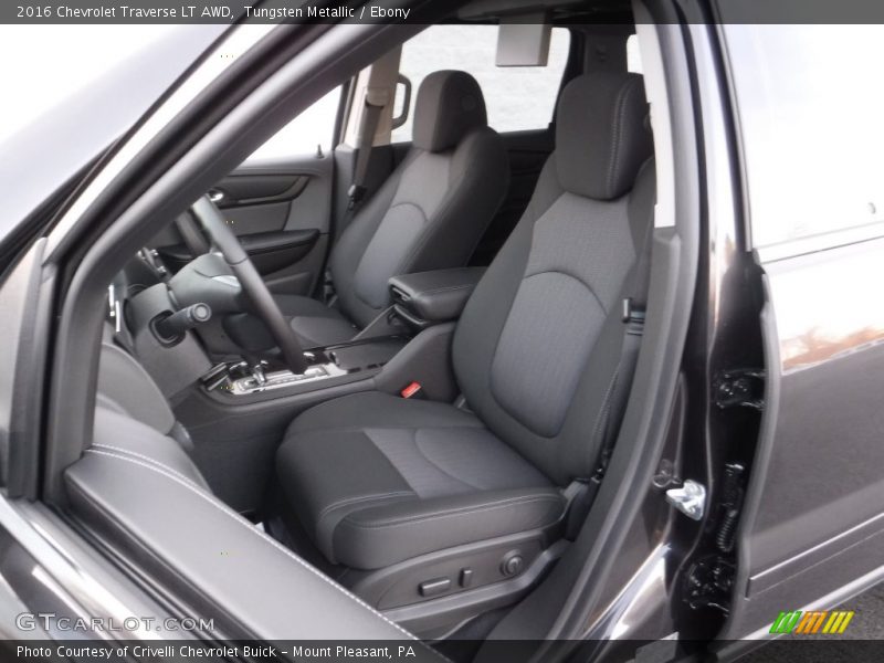 Tungsten Metallic / Ebony 2016 Chevrolet Traverse LT AWD