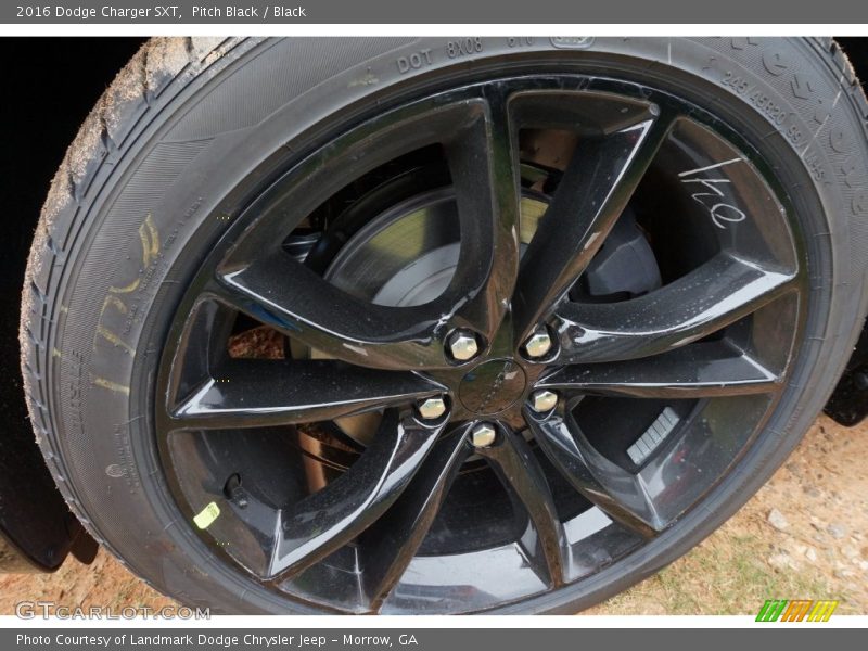 Pitch Black / Black 2016 Dodge Charger SXT