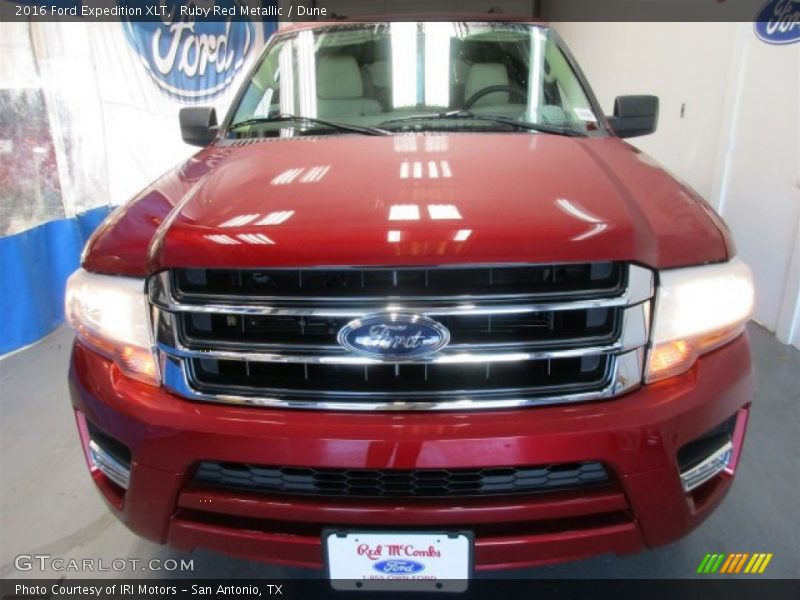 Ruby Red Metallic / Dune 2016 Ford Expedition XLT