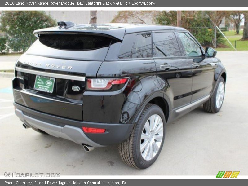 Santorini Black Metalllic / Ebony/Ebony 2016 Land Rover Range Rover Evoque HSE