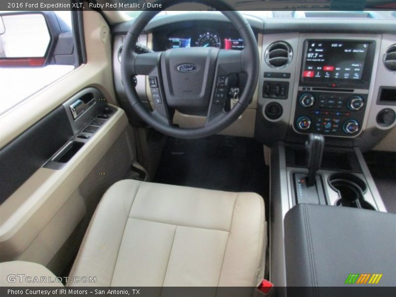 Ruby Red Metallic / Dune 2016 Ford Expedition XLT
