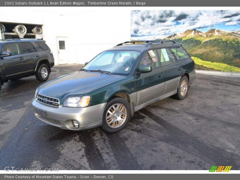 Front 3/4 View of 2001 Outback L.L.Bean Edition Wagon