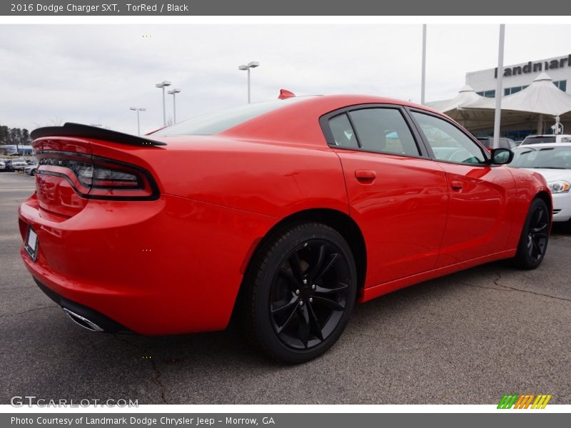 TorRed / Black 2016 Dodge Charger SXT