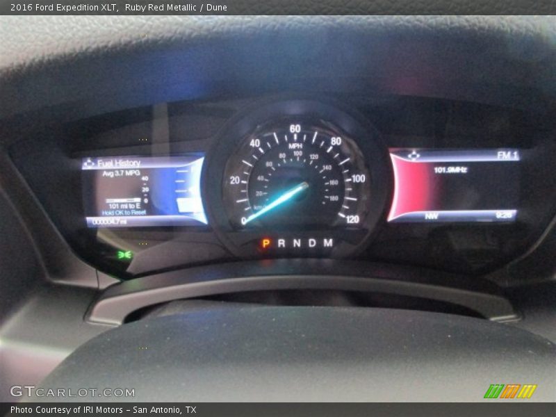 Ruby Red Metallic / Dune 2016 Ford Expedition XLT