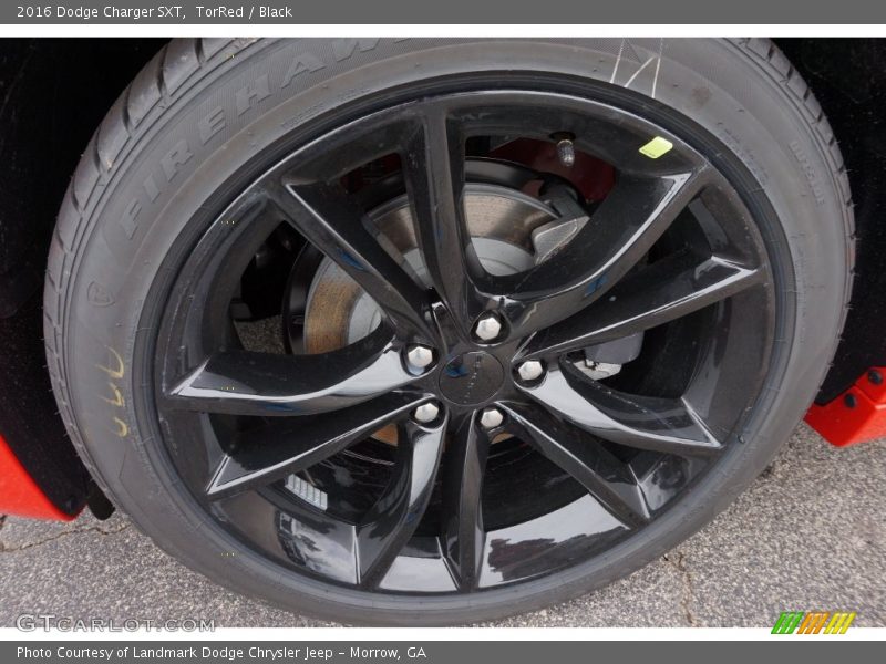 TorRed / Black 2016 Dodge Charger SXT