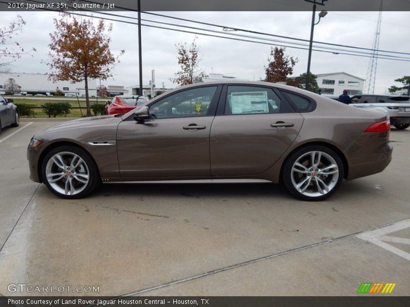 Quartzite / Jet 2016 Jaguar XF 35t