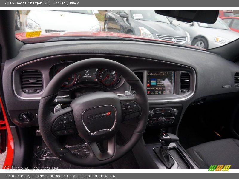 TorRed / Black 2016 Dodge Charger SXT