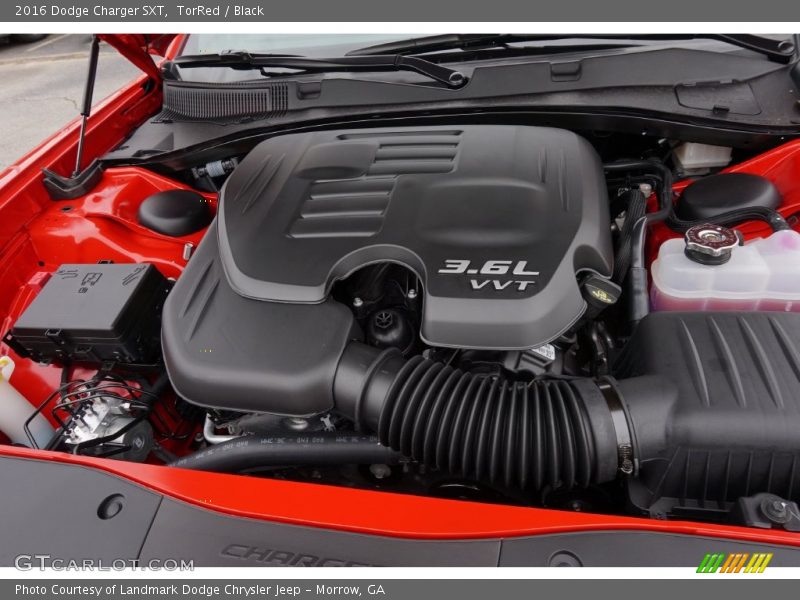 TorRed / Black 2016 Dodge Charger SXT