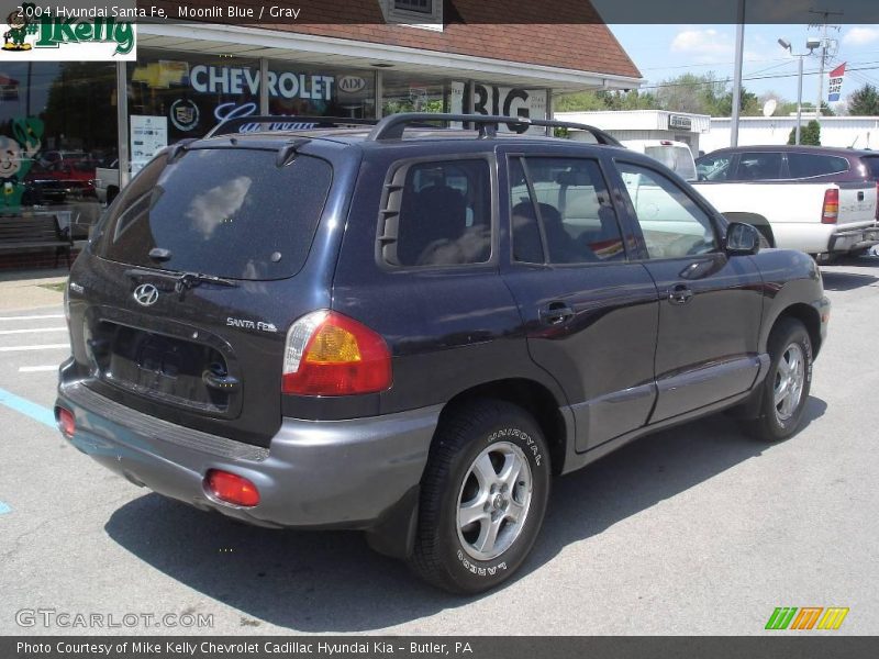 Moonlit Blue / Gray 2004 Hyundai Santa Fe