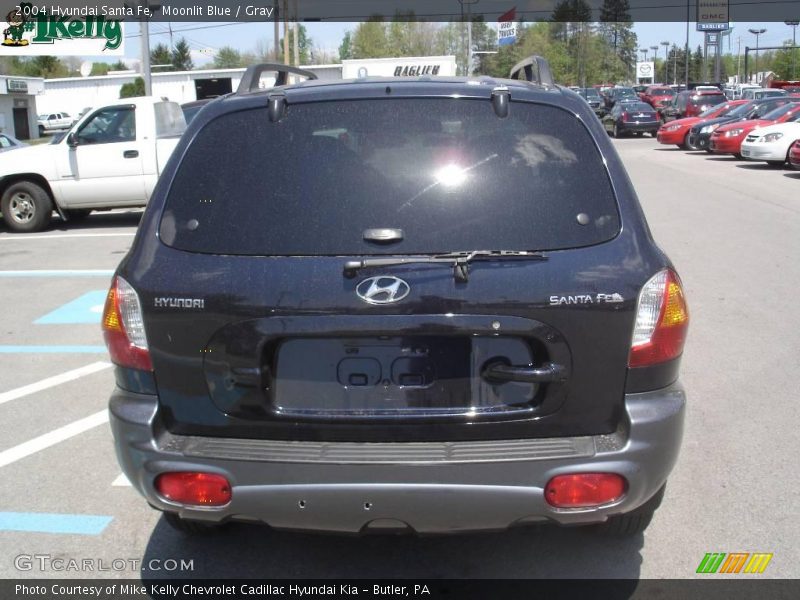 Moonlit Blue / Gray 2004 Hyundai Santa Fe
