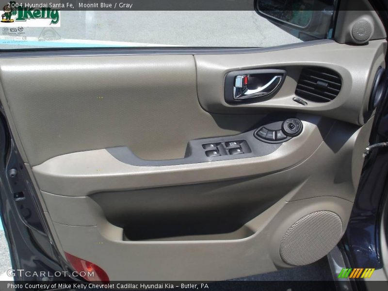Moonlit Blue / Gray 2004 Hyundai Santa Fe