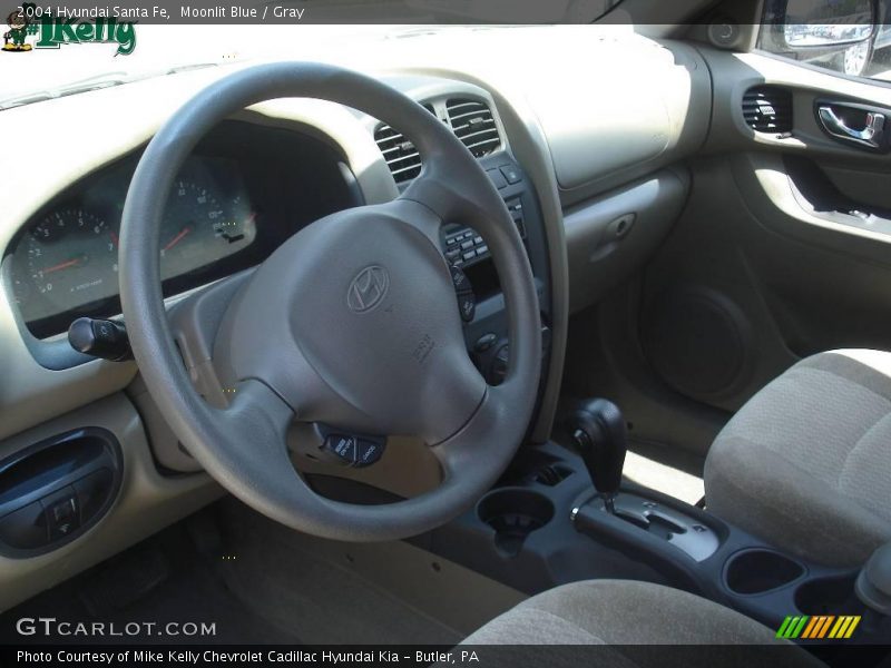 Moonlit Blue / Gray 2004 Hyundai Santa Fe