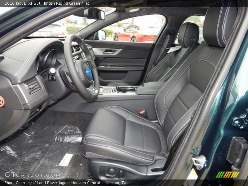 British Racing Green / Jet 2016 Jaguar XF 35t