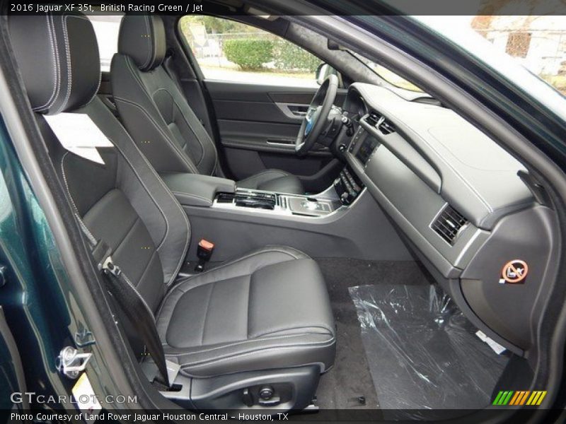 British Racing Green / Jet 2016 Jaguar XF 35t