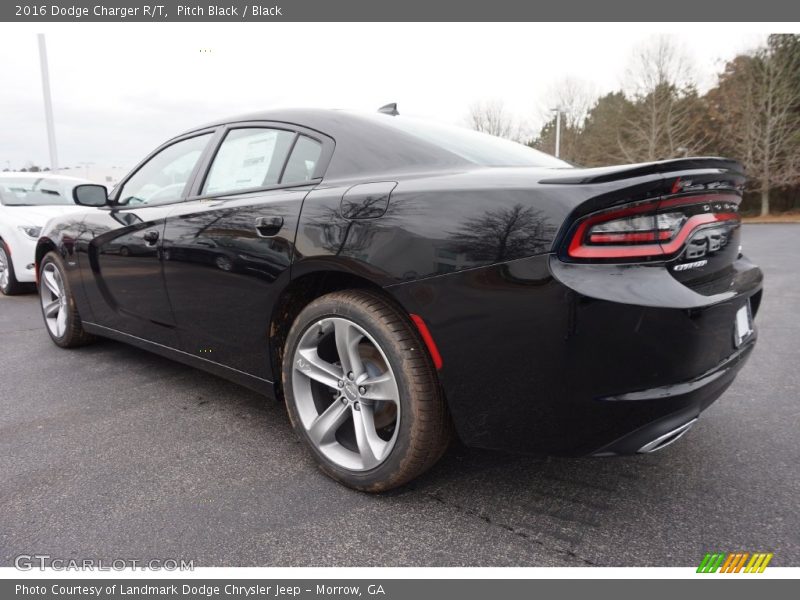Pitch Black / Black 2016 Dodge Charger R/T