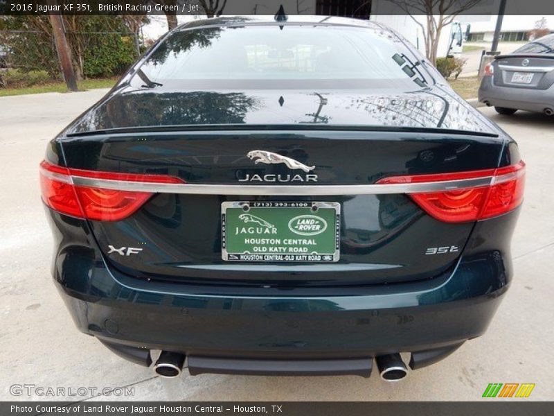 British Racing Green / Jet 2016 Jaguar XF 35t