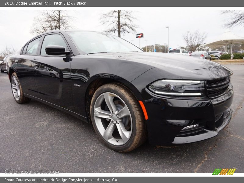 Pitch Black / Black 2016 Dodge Charger R/T