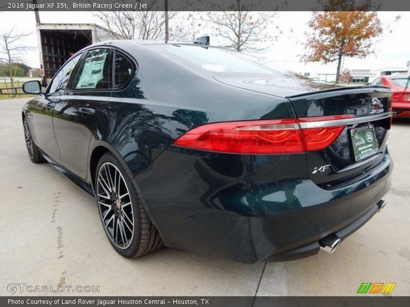 British Racing Green / Jet 2016 Jaguar XF 35t