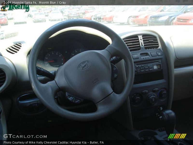 Moonlit Blue / Gray 2004 Hyundai Santa Fe