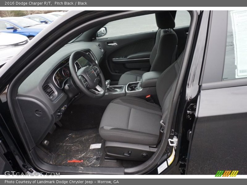 Pitch Black / Black 2016 Dodge Charger R/T