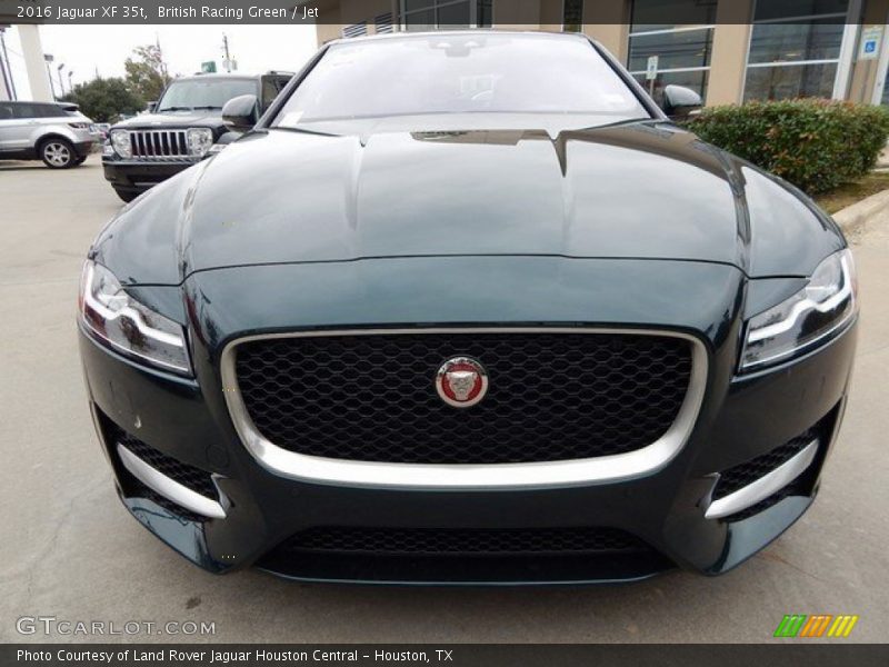 British Racing Green / Jet 2016 Jaguar XF 35t