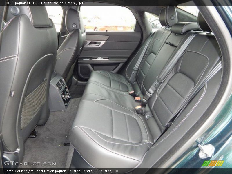 Rear Seat of 2016 XF 35t