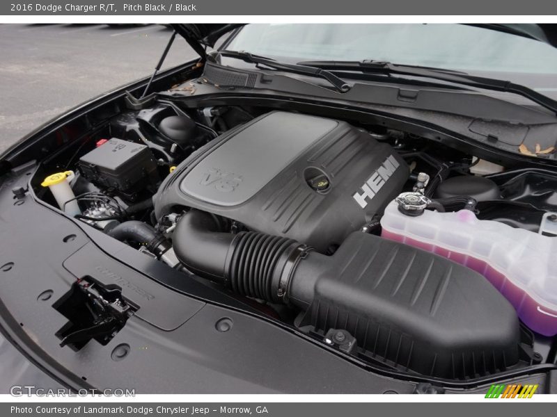 Pitch Black / Black 2016 Dodge Charger R/T