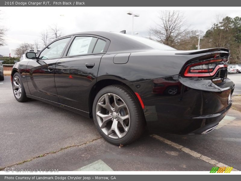 Pitch Black / Black 2016 Dodge Charger R/T