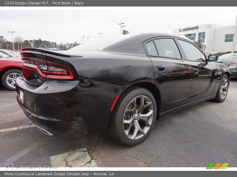 Pitch Black / Black 2016 Dodge Charger R/T