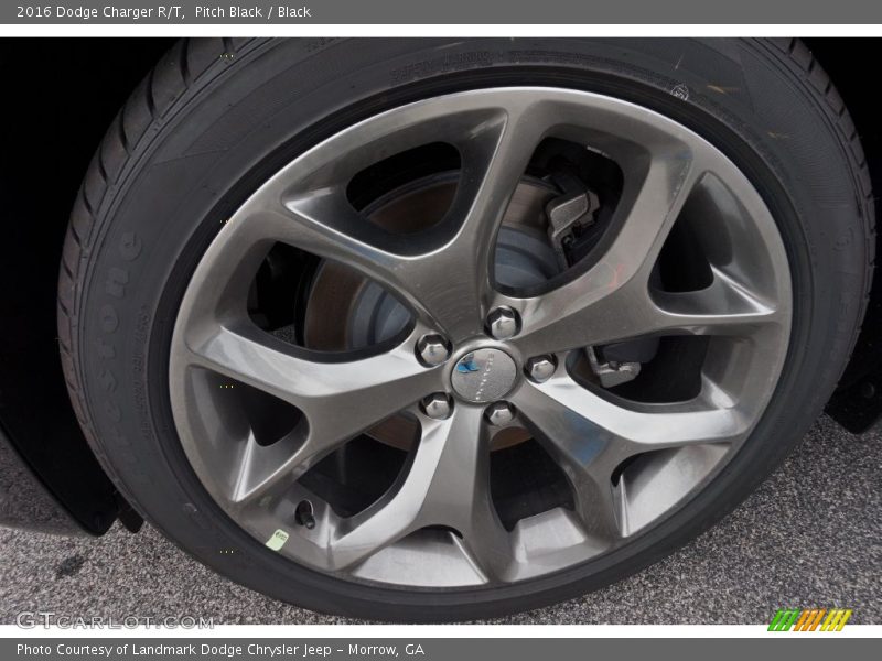 Pitch Black / Black 2016 Dodge Charger R/T