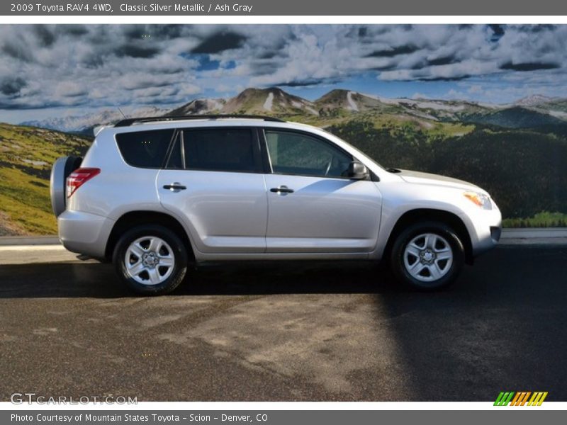 Classic Silver Metallic / Ash Gray 2009 Toyota RAV4 4WD