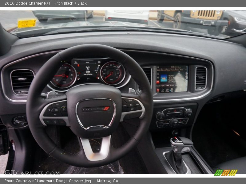Pitch Black / Black 2016 Dodge Charger R/T