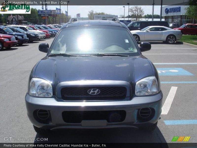 Moonlit Blue / Gray 2004 Hyundai Santa Fe