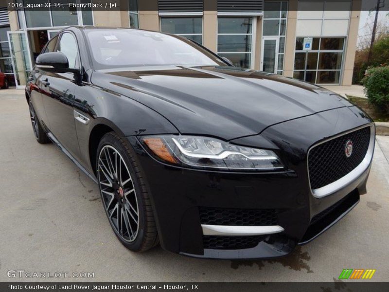 Ebony Black / Jet 2016 Jaguar XF 35t