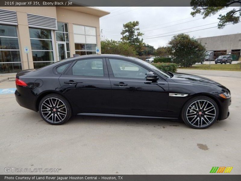 Ebony Black / Jet 2016 Jaguar XF 35t