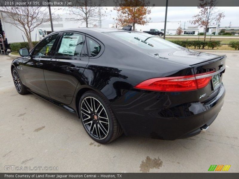 Ebony Black / Jet 2016 Jaguar XF 35t