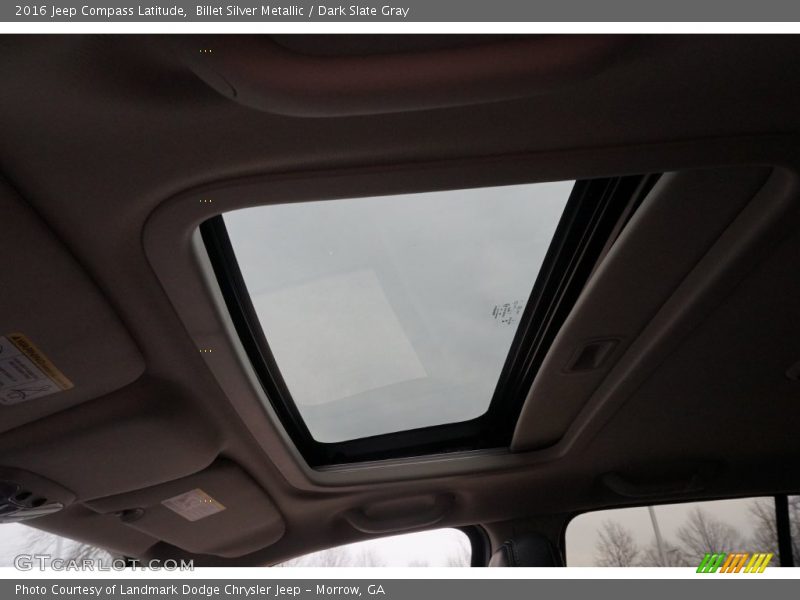Billet Silver Metallic / Dark Slate Gray 2016 Jeep Compass Latitude