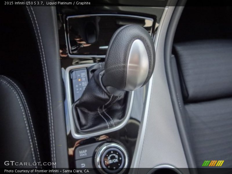 Liquid Platinum / Graphite 2015 Infiniti Q50 S 3.7