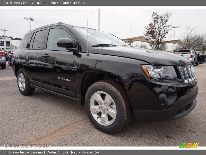 Black / Dark Slate Gray 2016 Jeep Compass Latitude