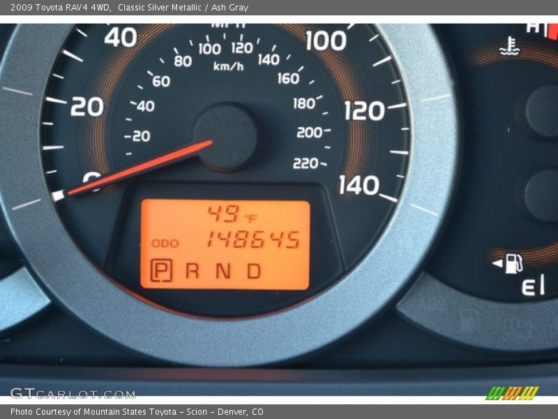 Classic Silver Metallic / Ash Gray 2009 Toyota RAV4 4WD