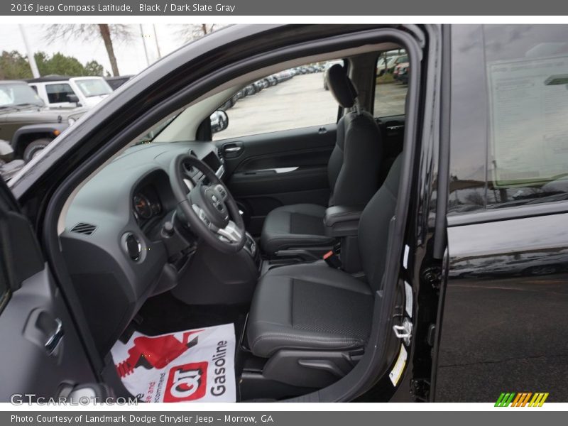 Black / Dark Slate Gray 2016 Jeep Compass Latitude