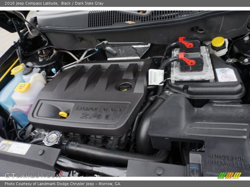 Black / Dark Slate Gray 2016 Jeep Compass Latitude