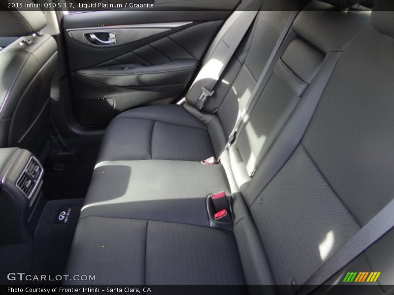 Liquid Platinum / Graphite 2015 Infiniti Q50 S 3.7