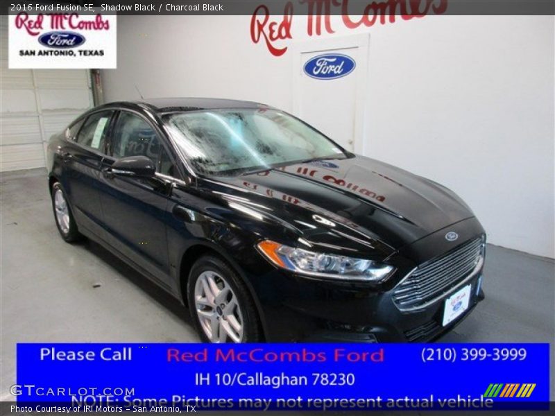 Shadow Black / Charcoal Black 2016 Ford Fusion SE