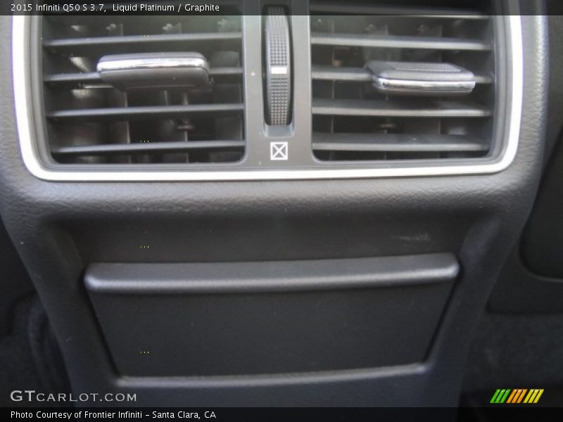 Liquid Platinum / Graphite 2015 Infiniti Q50 S 3.7