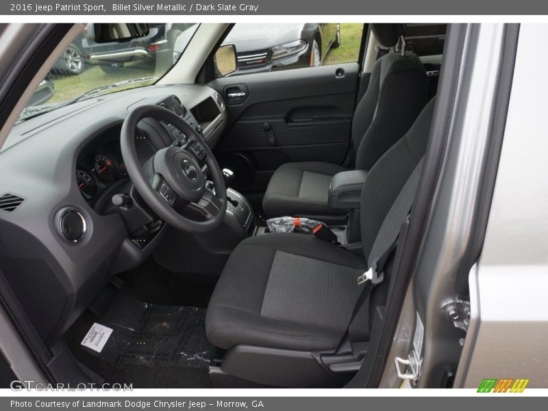 Billet Silver Metallic / Dark Slate Gray 2016 Jeep Patriot Sport