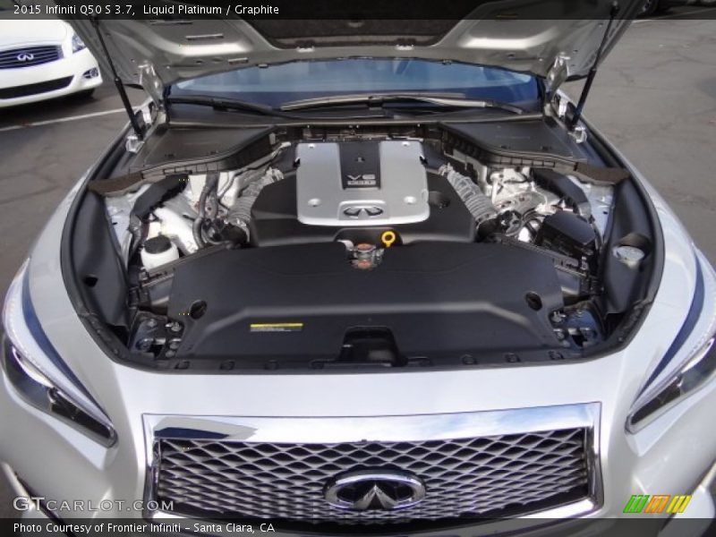 Liquid Platinum / Graphite 2015 Infiniti Q50 S 3.7