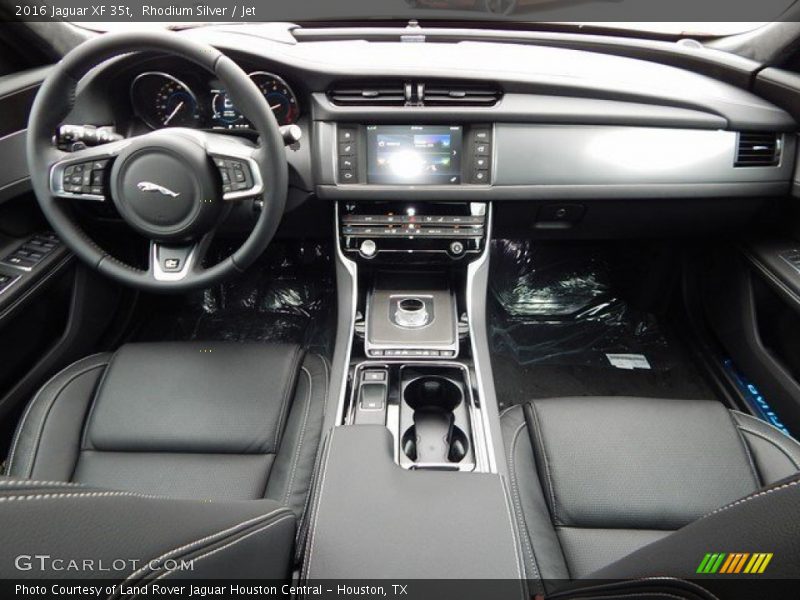 Rhodium Silver / Jet 2016 Jaguar XF 35t