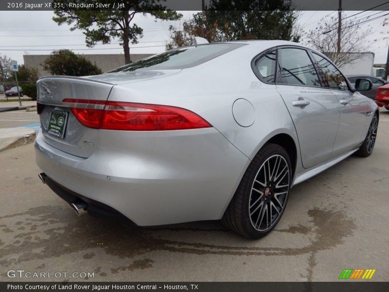 Rhodium Silver / Jet 2016 Jaguar XF 35t